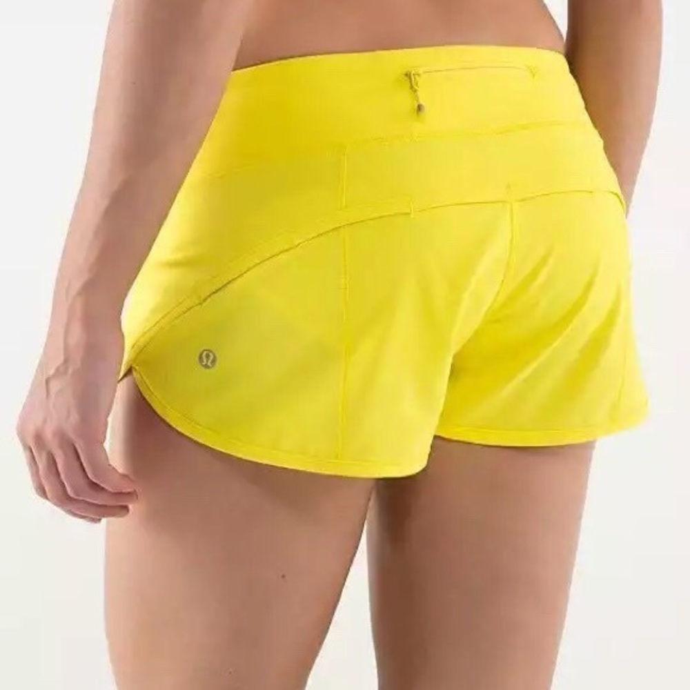 Lululemon speed shorts size 6